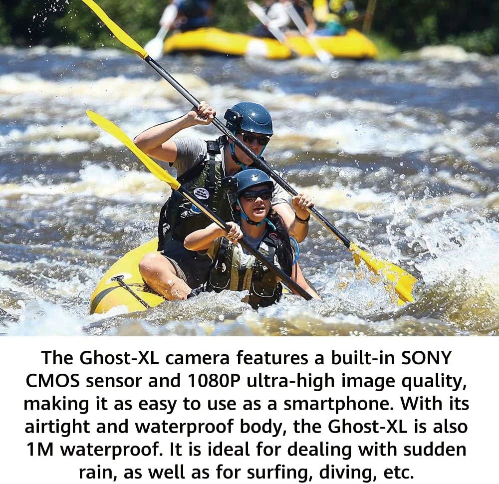 Drift Ghost XL Sports Cameras, 9 Hour Battery Life Waterproof  Support External Mic