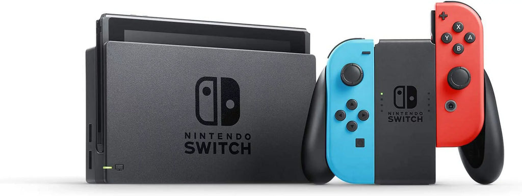 Restored Nintendo Switch™ with Neon Blue and Neon Red Joy‑Con™ (Refurbished)