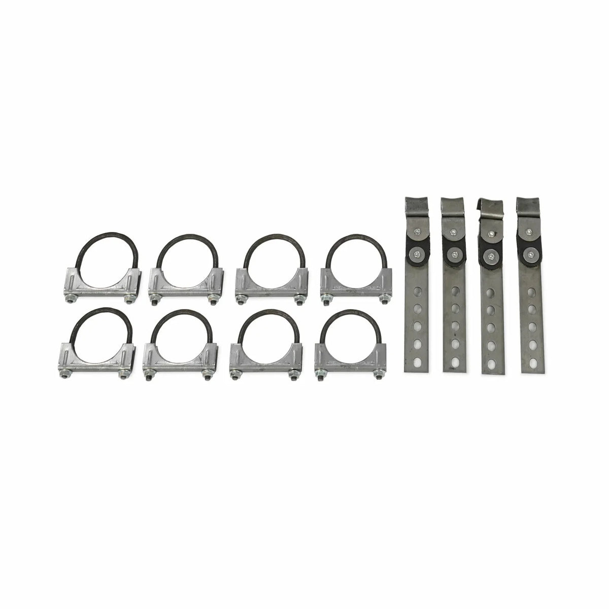 62-74 Mopar B Body Car 2.5" Dual Exhaust Kit 2 Chamber Rear Exit SW Tip