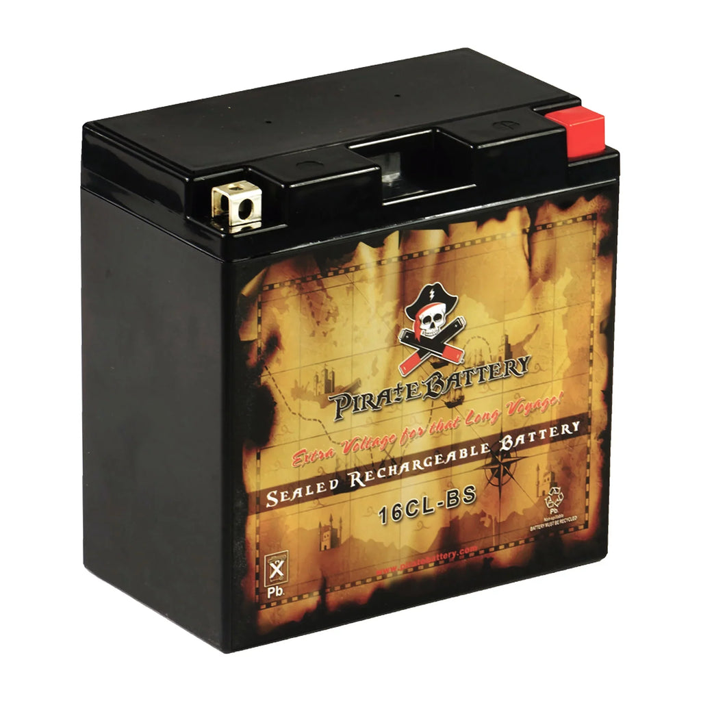 Pirate Battery Yb16cl-bs Pwc Battery for Kawasaki (jet Ski) Jh750 B1-b3 Year (93-95)