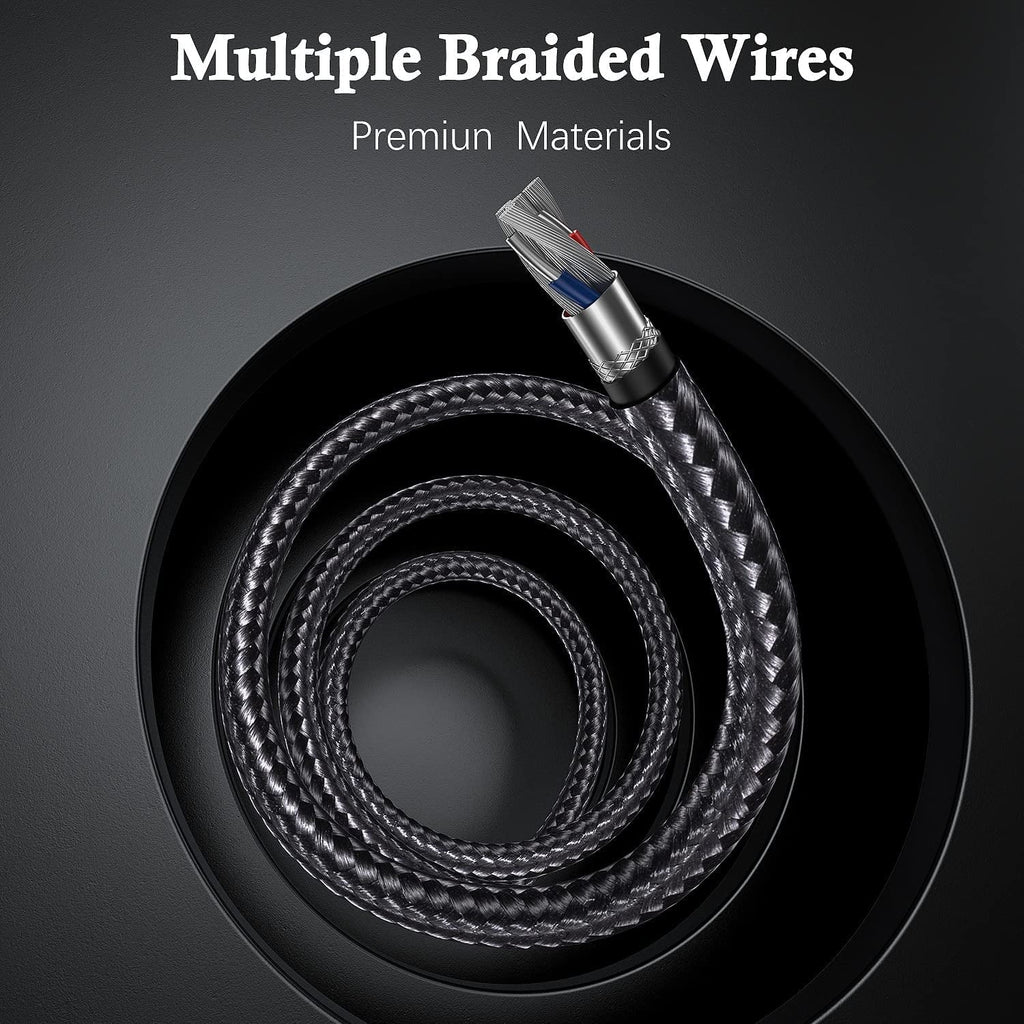 HDMI Cable for iPhone 2m Upgraded 1080P HDTV HDMI Cable Adapter Connector Digital AV Video Sync Screen Compatible