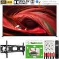 Sony XR85X95J 85 inch X95J 4K Ultra HD Full Array LED Smart TV 2021 Bundle with TaskRabbit InstalLatitudeion Services + Deco Gear Wall Mount + HDMI Cables + Surge Adapter