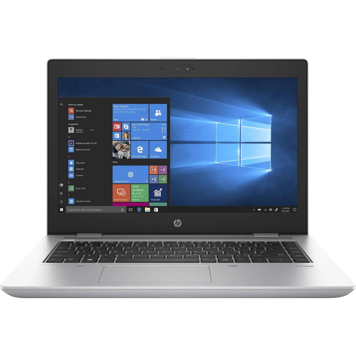 Restored HP Probook 640 G4 14" Laptop Intel Core i5 1.70 GHz 16 GB 256 GB SSD W11P (Refurbished)