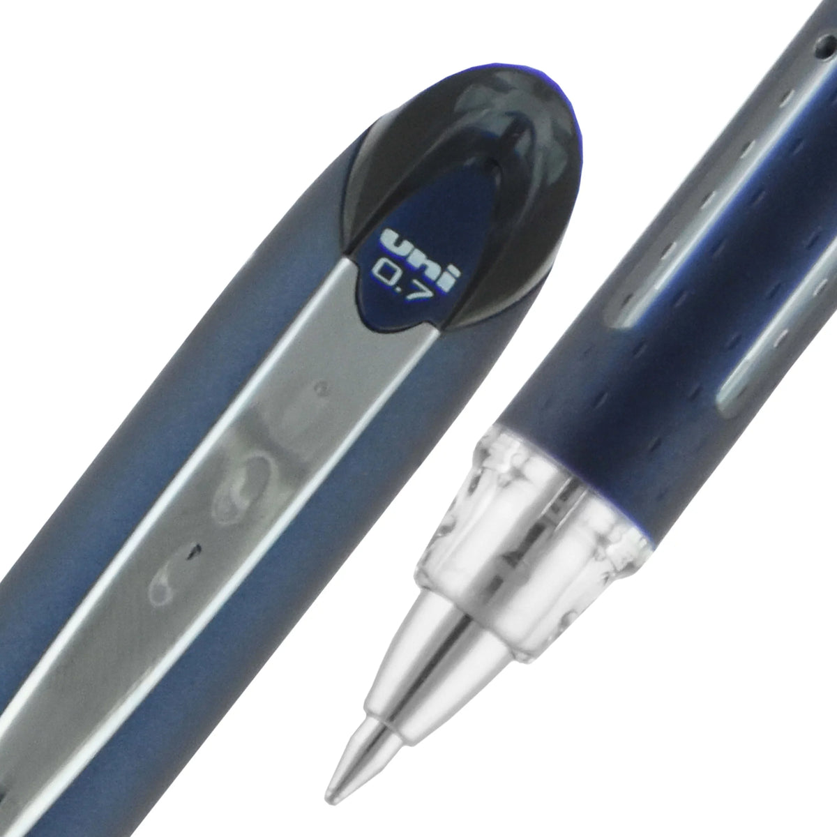 Uniball Jetstream Stick Ballpoint Pens, Fine Point (0.7mm), Black Ink, 12 Count