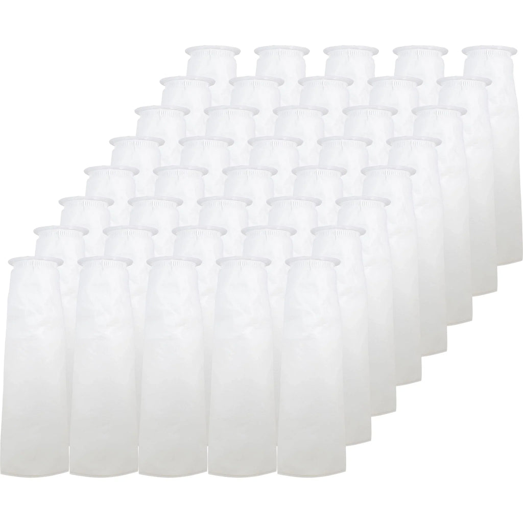 SpiroPure SP-BE-4-25 25 Micron #4 (20") Polyester Felt Liquid Bag Filter (Case of 40)