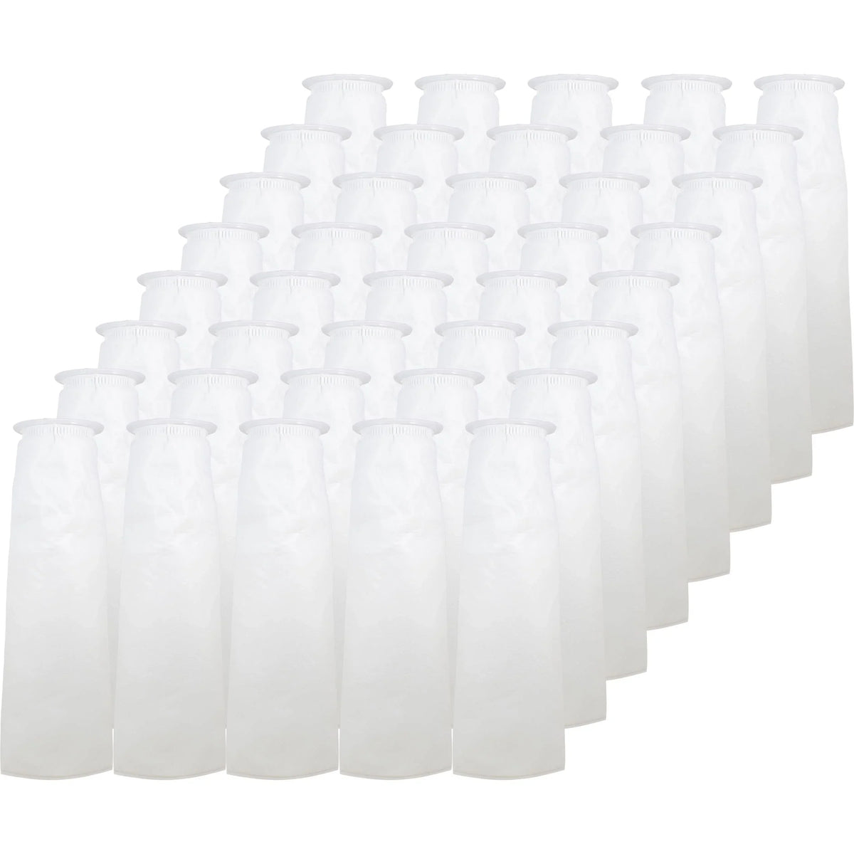 SpiroPure SP-BE-4-25 25 Micron #4 (20") Polyester Felt Liquid Bag Filter (Case of 40)