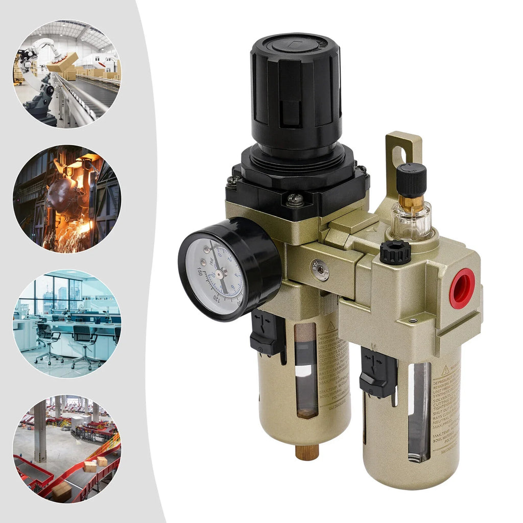 Oil Water Separator ReguLatitudeor Trap Filter Tire Changer Machine Part Equipment New