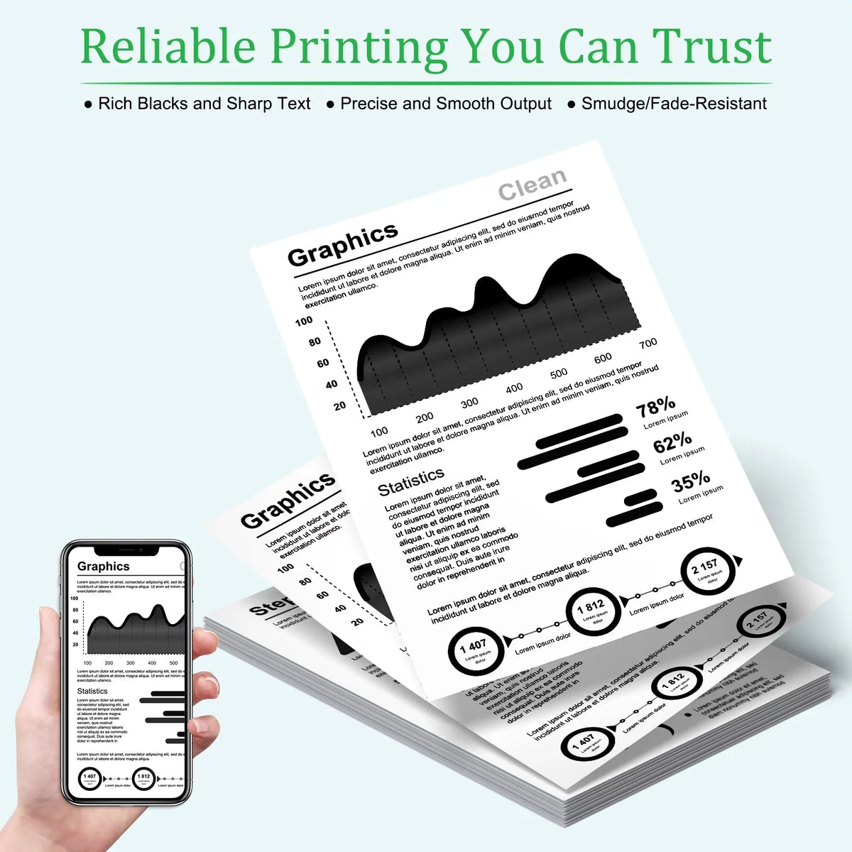 GREENCYCLE 4 Pack Compatible Samsung MLT-D115L D115L Black Toner Cartridge Replacement for SL-M2820DW SL-M2870FW SL-M2880FW Xpress M2670 M2820 M2870 Laser Printer