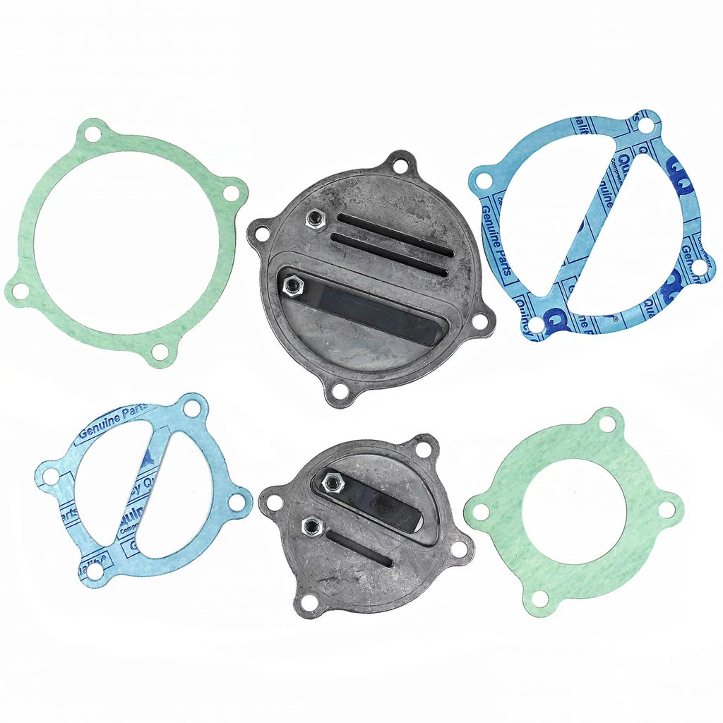 Quincy QT5 Air Compressor Pump Head Rebuild Kit Valve PLatitudees & Gaskets QT-5