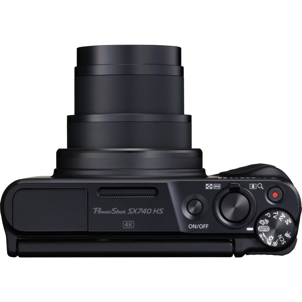 Canon PowerShot SX740 HS 20.3 Megapixel Compact Camera, Black