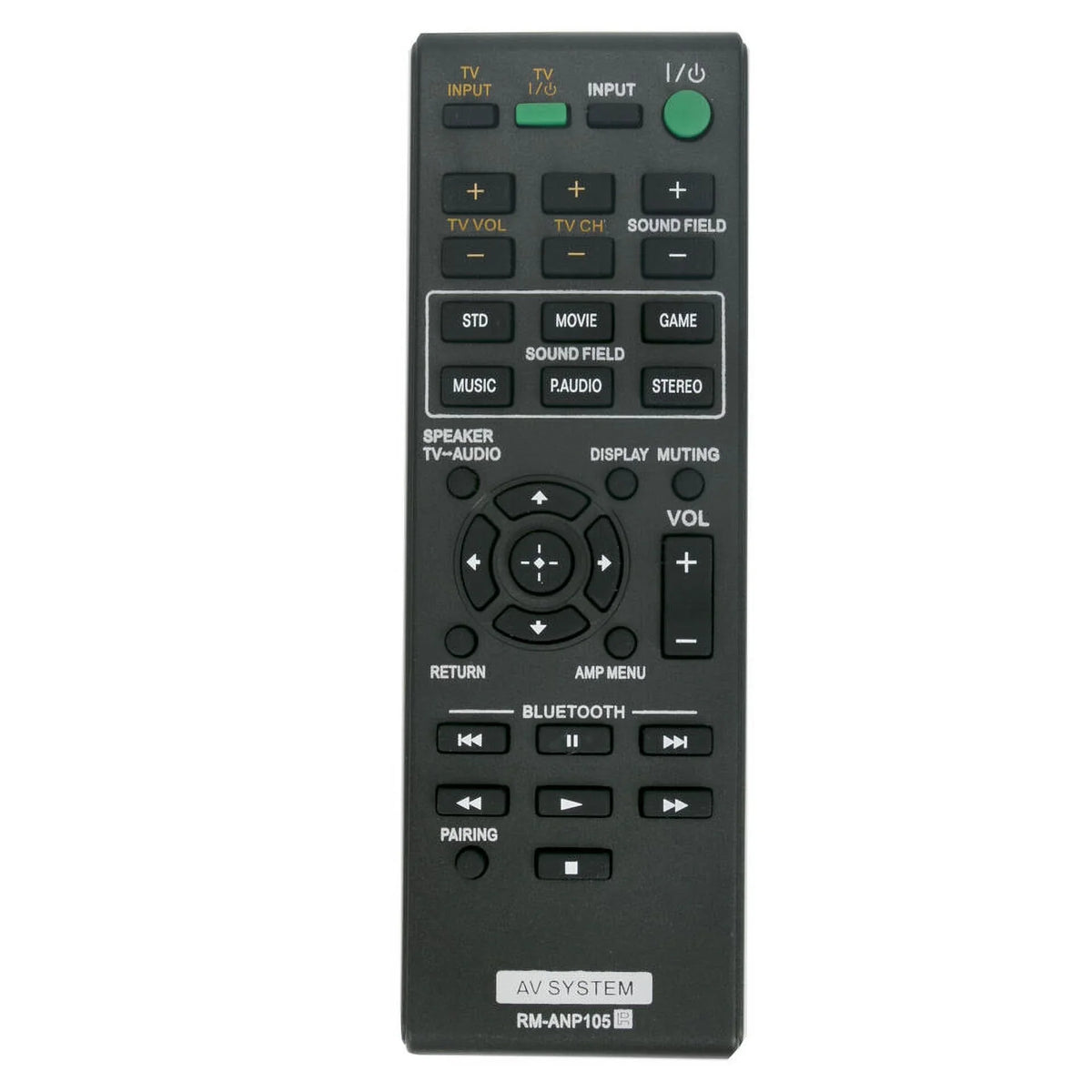 New  Soundbar Remote Control Replace for Sony SA-WCT660 HTCT660 SAWCT66 RM-ANP105