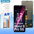 for T-Mobile Revvl 6 Pro 5G TMAF035G LCD Touch Screen Replacement | 6.82'' LCD Display | Black | Tools Included