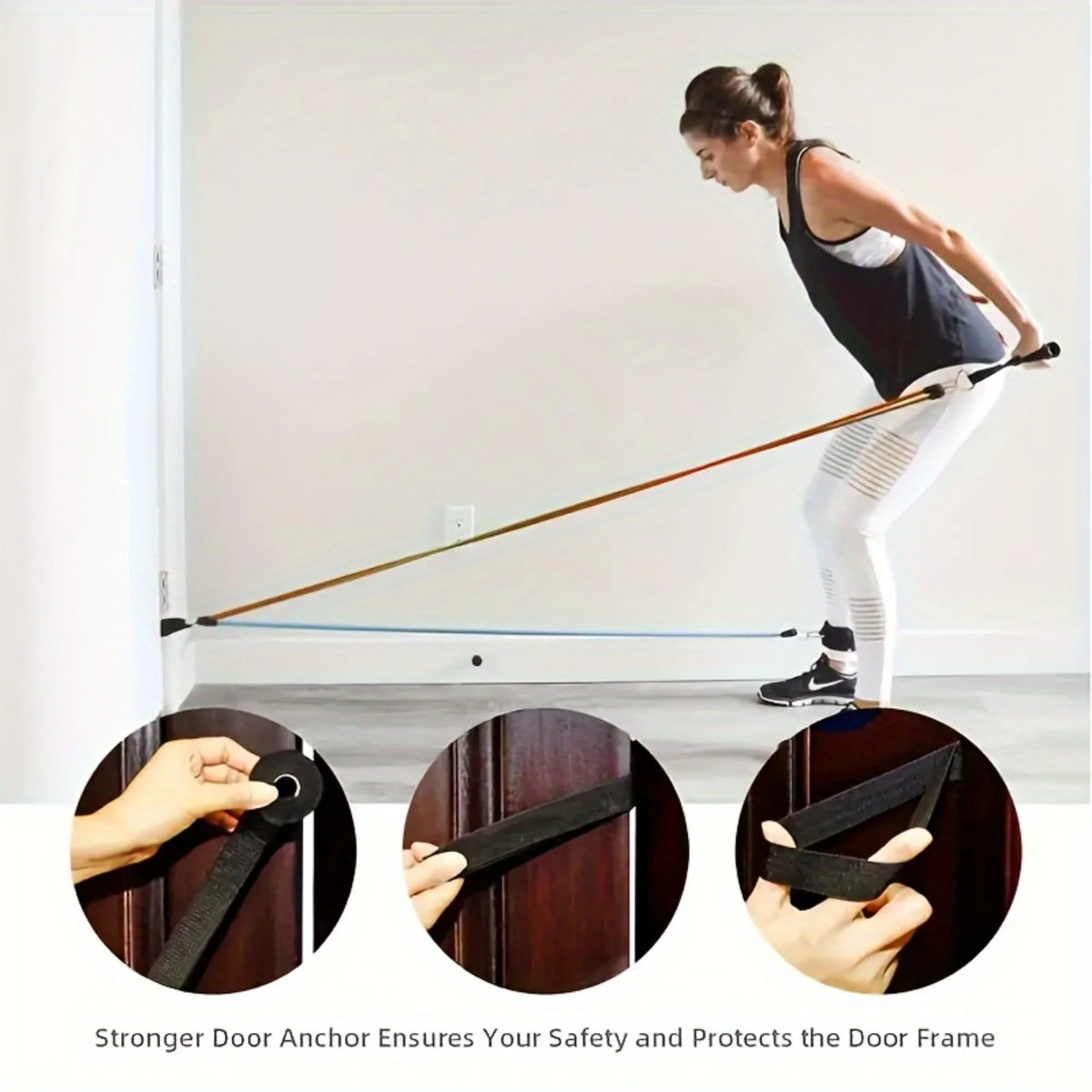 PGAST 11pc Ultimate Resistance Band Set - Medium Tension, Stackable for Full-Body Workout, Includes Accessories & Storage Bag
