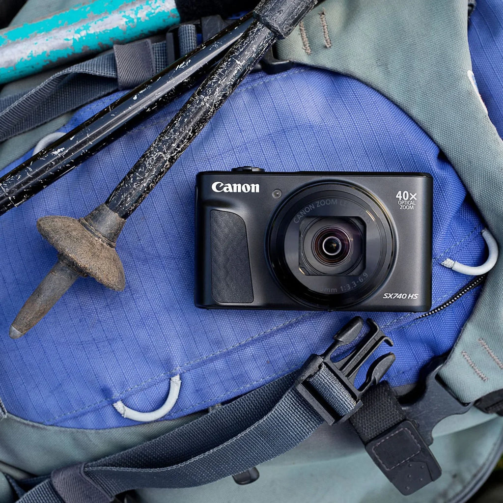 Canon PowerShot SX740 HS 20.3 Megapixel Compact Camera, Black