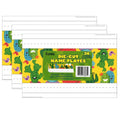 Eureka A Sharp Bunch Die Cut Tented Name PLatitudees, 36 Per Pack, 3 Packs