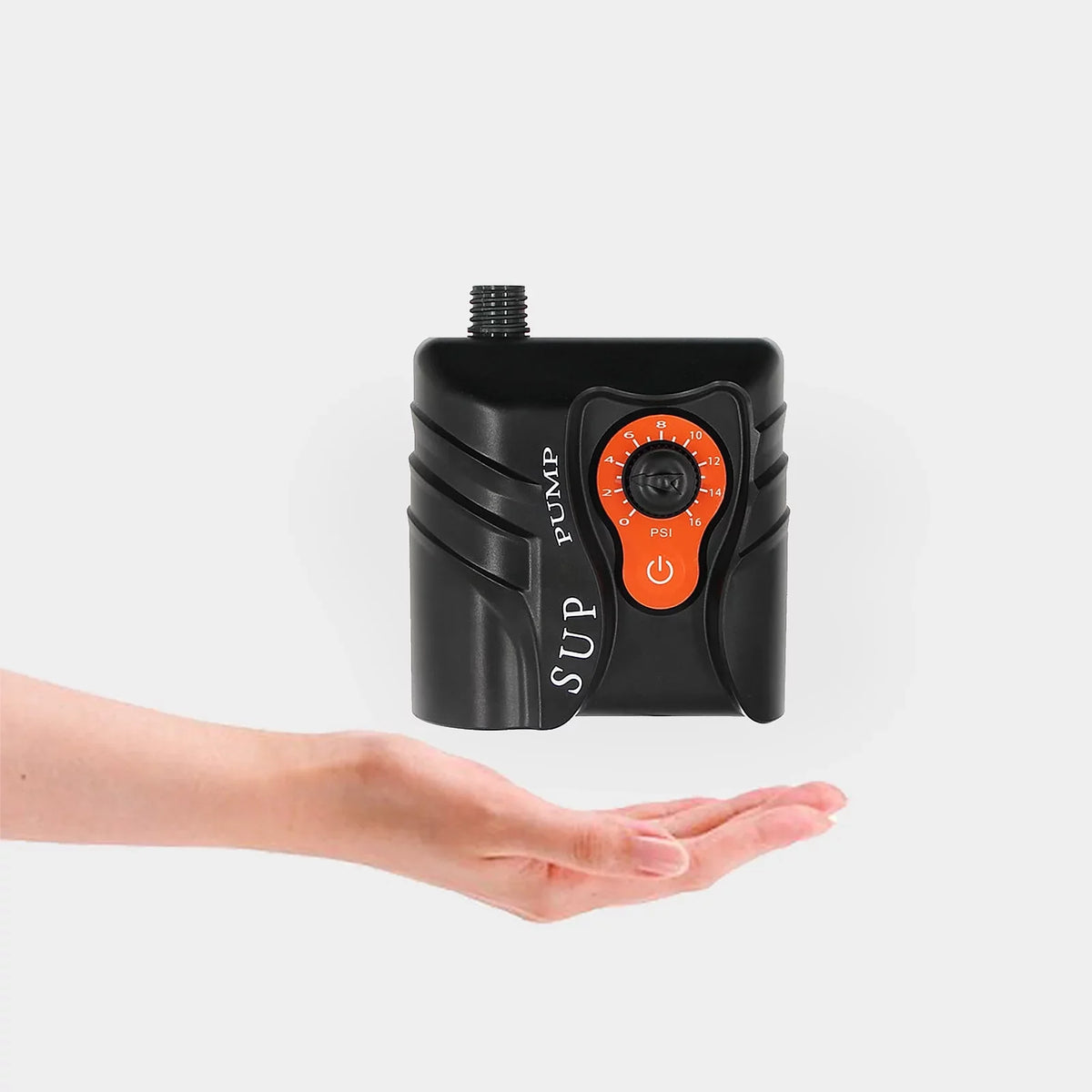 Anself Easy to Use 16 PSI Electric Air Pump with 6 Nozzles for InfLatitudeables and Boats,