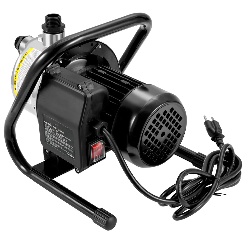 BENTISMShallowWell Pump, 1.5 HP 115V, 1200 GPH 164 ft Height, 87 psi Max Pressure, Portable Stainless Steel Sprinkler Booster Jet Pumps for Garden Lawn Irrigation system, Lake Fountain, WaterTransfer