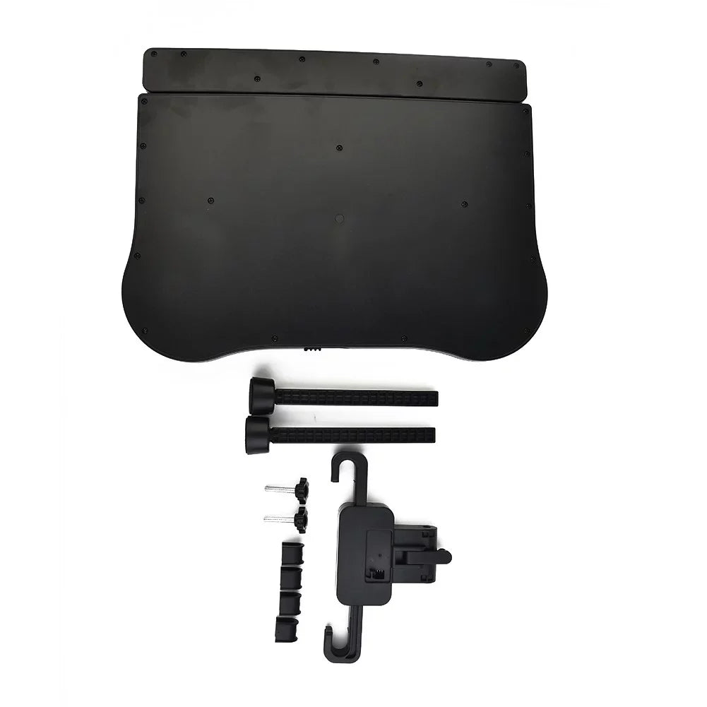 Car Seat Back Foldable Tray Laptop Table Auto Seatback Desk Cup Phone Holder