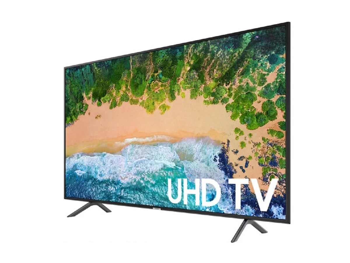 Restored Samsung 43" Class 4K (2160P) Smart LED TV (UN43NU710DFXZA) (Refurbished)