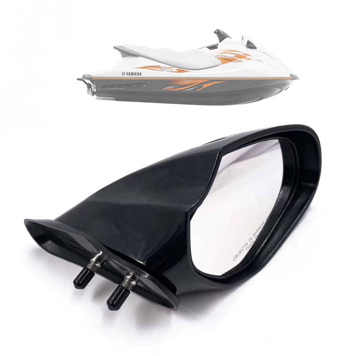 Right Mirror Cruiser Deluxe Sport For Yamaha WaveRunner 2010-2014 VX/VXR/VXS/VX