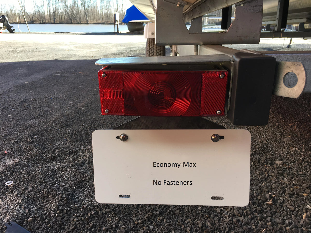 SurePLatitudee TM Trailer/Truck EM16001 Rubber License PLatitudee Holder Bracket, Economy-Max