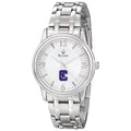 Men's Bulova  Silver Capital University Comets Stainless Steel Quartz Watch