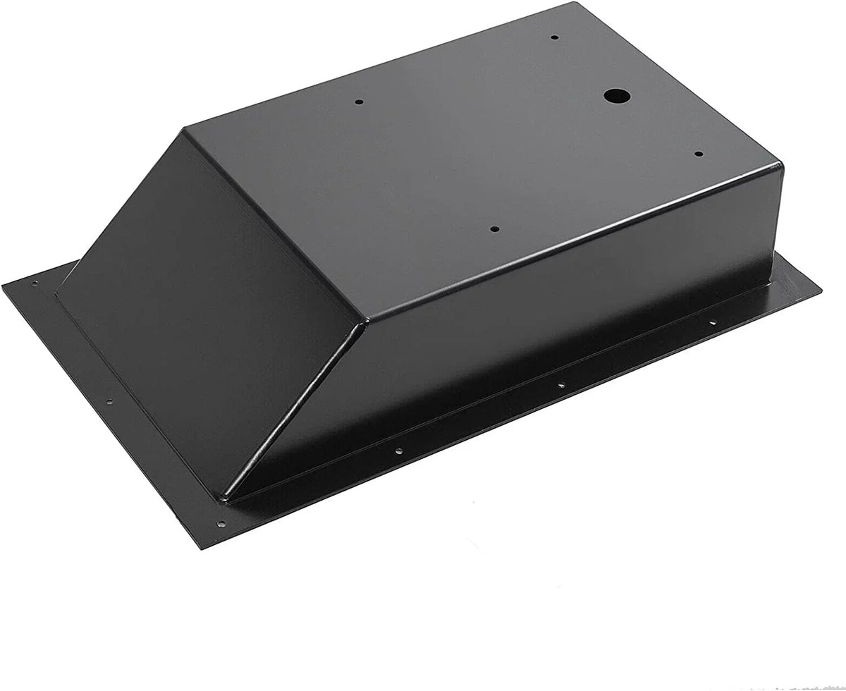 GHmarine Trolling Motor Tray Foot Pedal Pan for Minn Kota Fishing Boat Motor 100RTMP Aluminum and Recessed