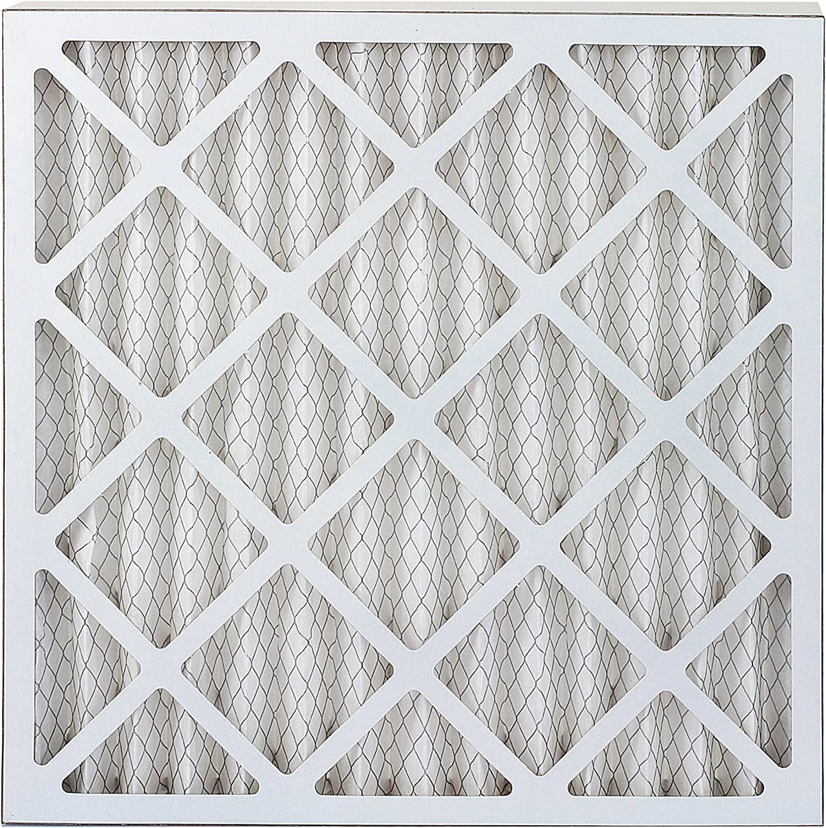 Filterbuy 12x12x4 MERV 13 Pleated HVAC AC Furnace Air Filters (3-Pack)