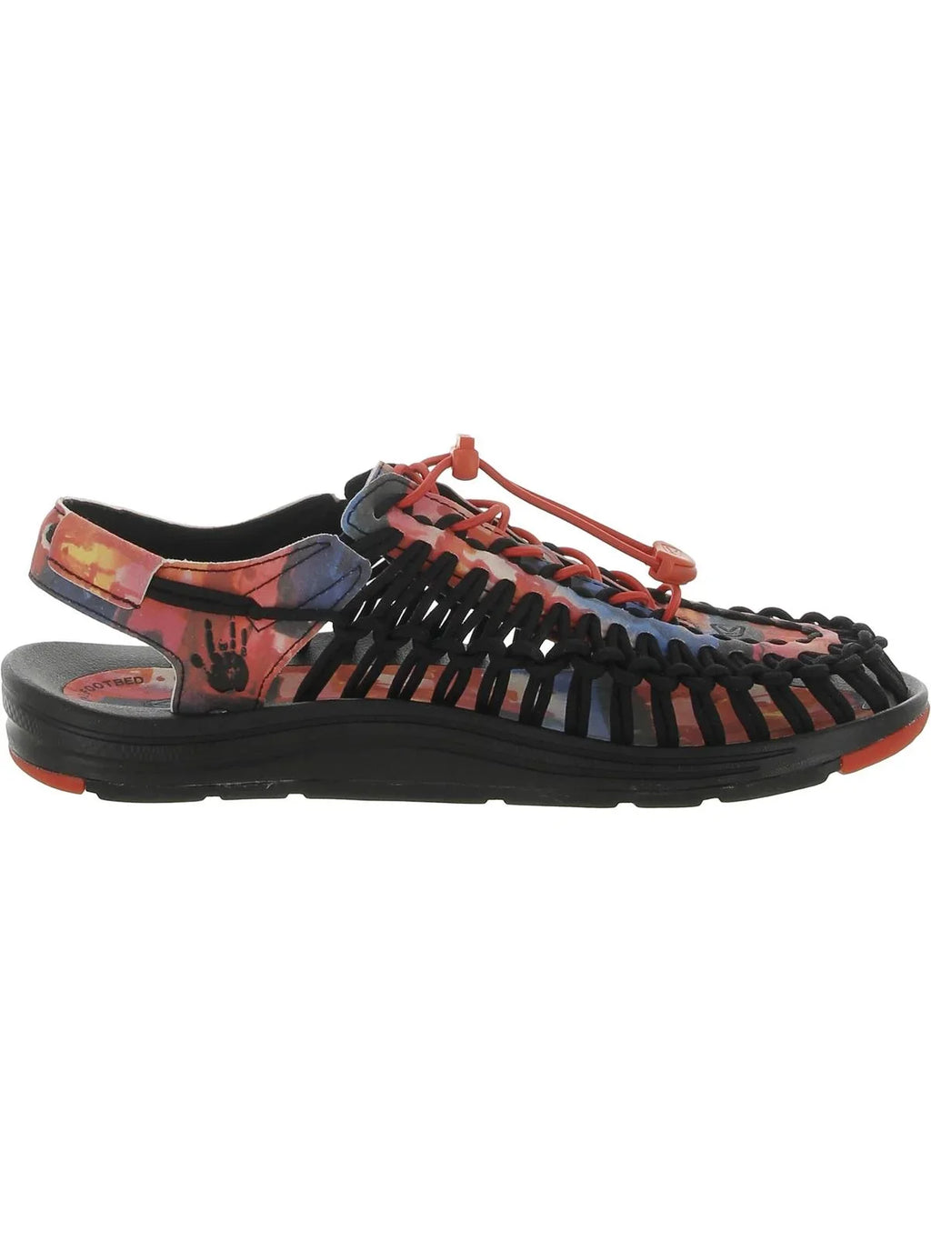 Keen Womens Uneek  Footbed Caged Strappy Sandals