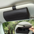 Sunglasses Holder for Car, Car Sunglass Holder Sunglasses Organizer Box for Sun Visor, Clip On Sunglasses Holder