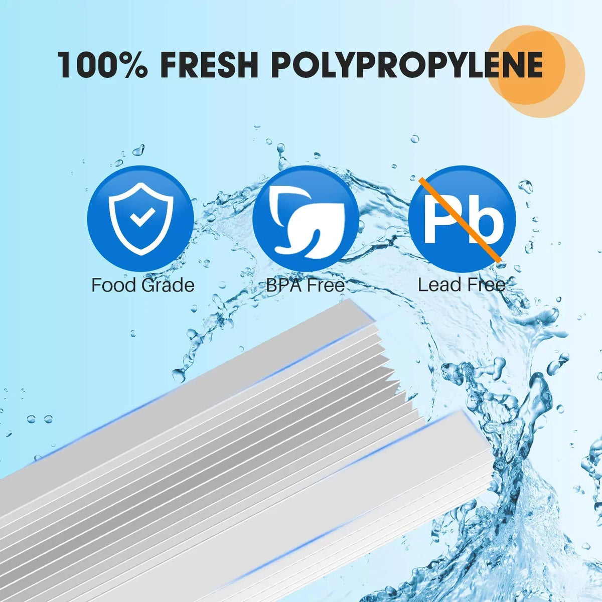 PUREPLUS FXHSC 10" x 4.5" Whole House Water Filter, Replacement for GE FXHSC, Culligan R50-BBSA, Pentek R50-BB and DuPont WFHDC3001, American Plumber W50PEHD, GXWH40L, Pack of 2