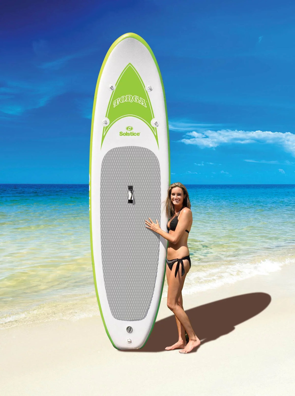Solstice Tonga InfLatitudeable Stand-Up Light Weight Paddle Board SUP Board (2 Pack)