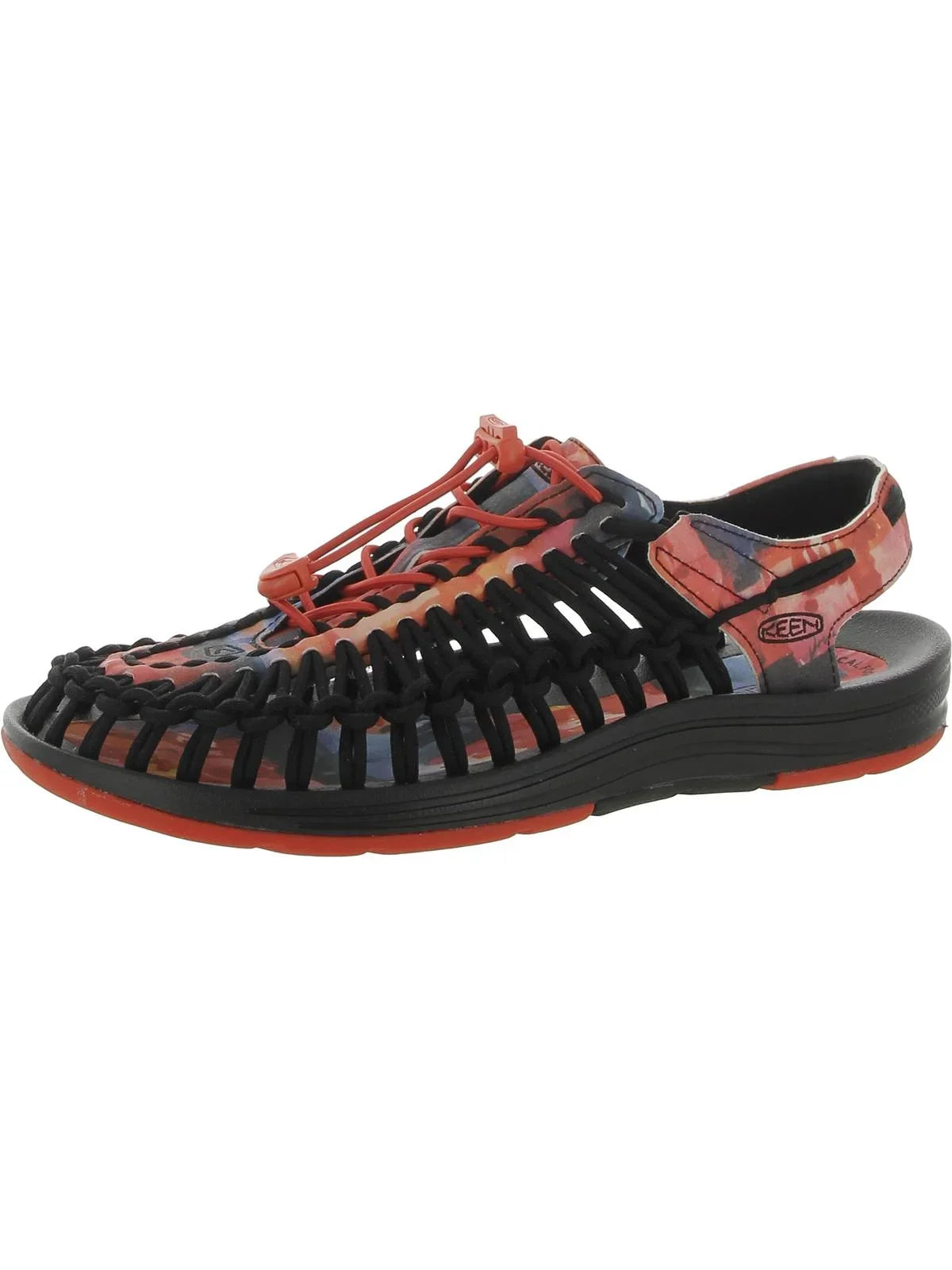 Keen Womens Uneek  Footbed Caged Strappy Sandals