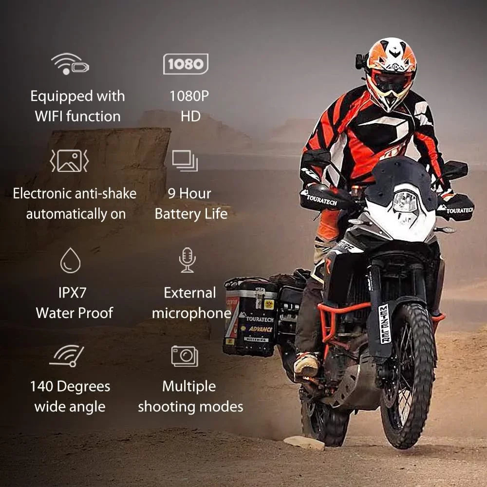 Drift Ghost XL Sports Cameras, 9 Hour Battery Life Waterproof  Support External Mic