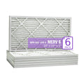 18x22x1, PuroLatitudeor DMK80 Extended Surface Pleated Air Filter, Mechanical MERV 8, (6 Pack)
