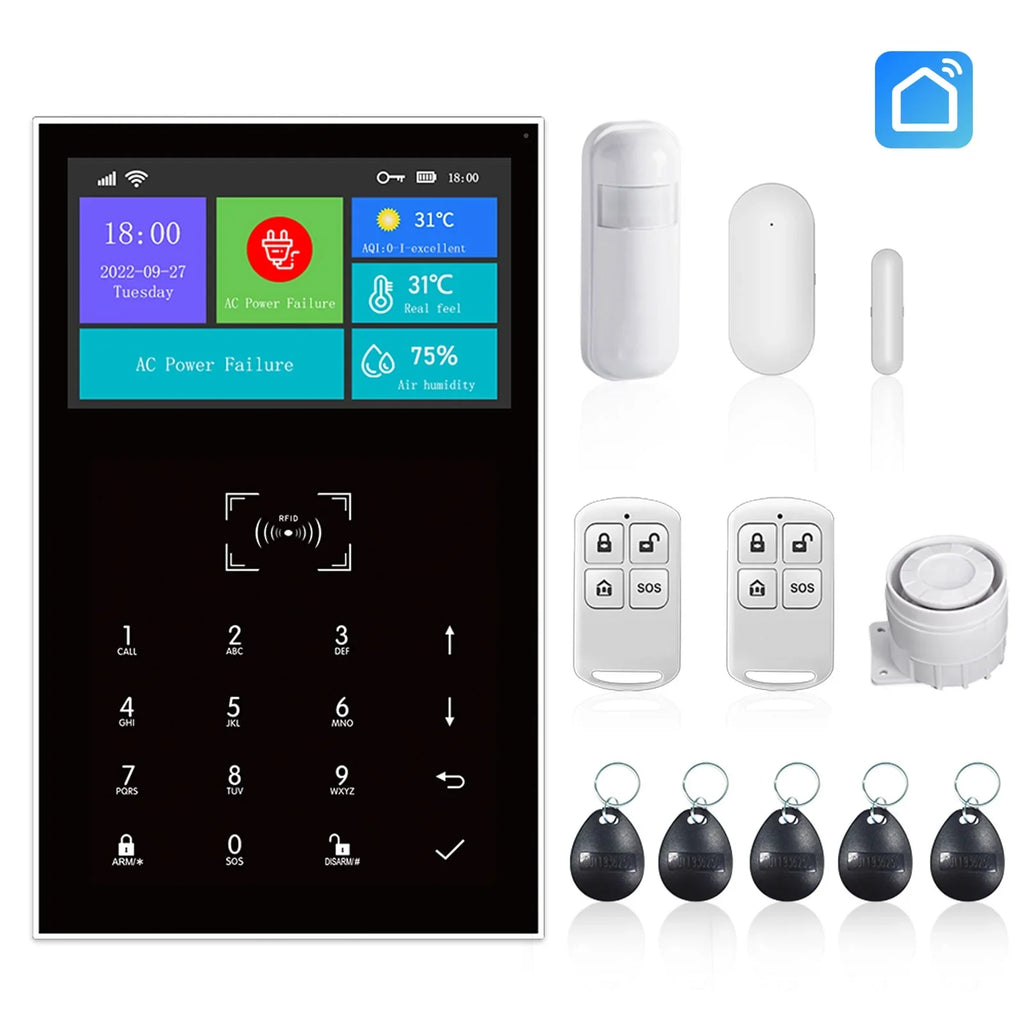 GoolRC All Touch USB Screen Wireless WIFI GSM RFID Burglar System Smart Home DIY APP Smart Life