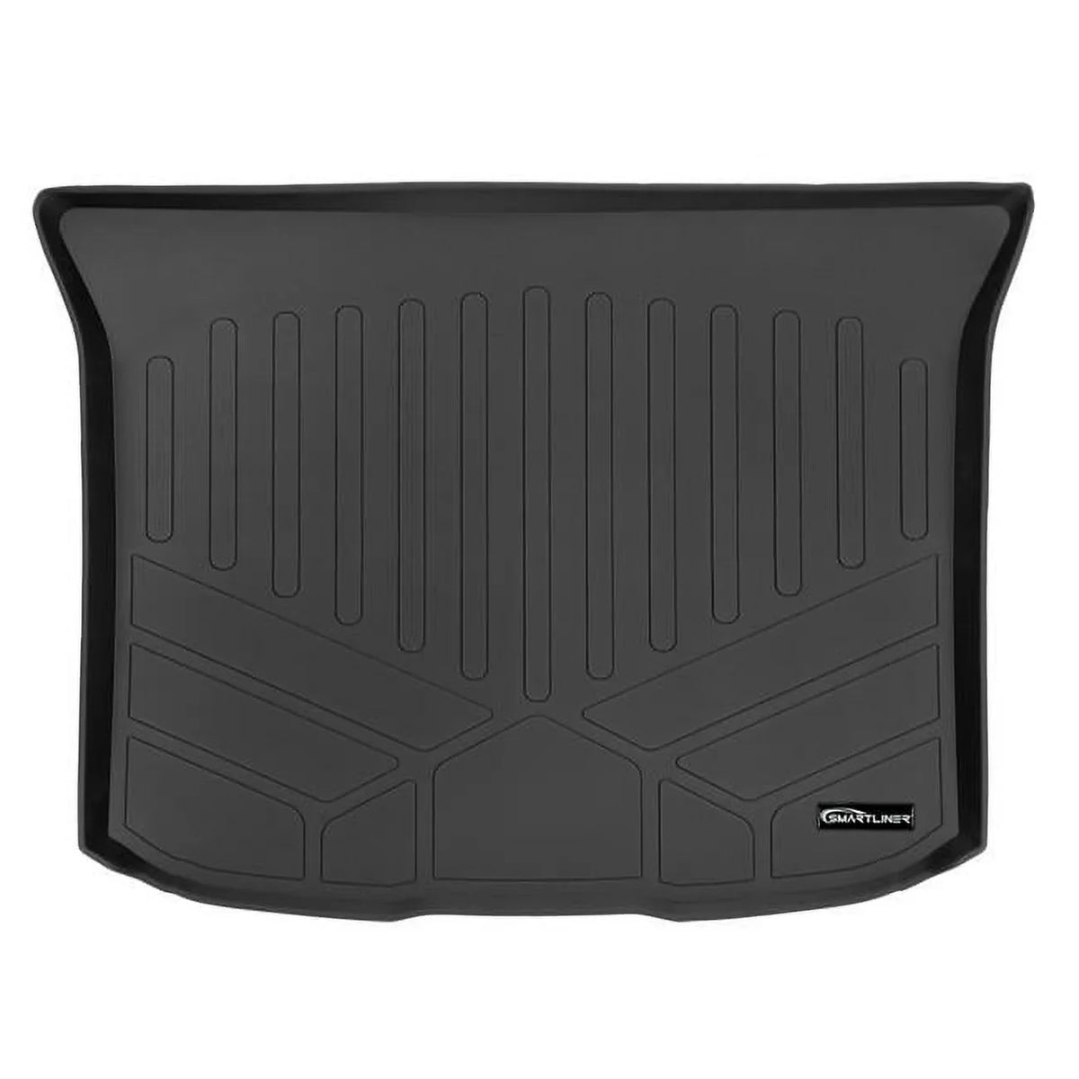 SMARTLINER All Weather Custom Fit Cargo Trunk Liner Floor Mat Black Compatible With 2007-2014 Ford Edge / 2011-2015 Lincoln MKX