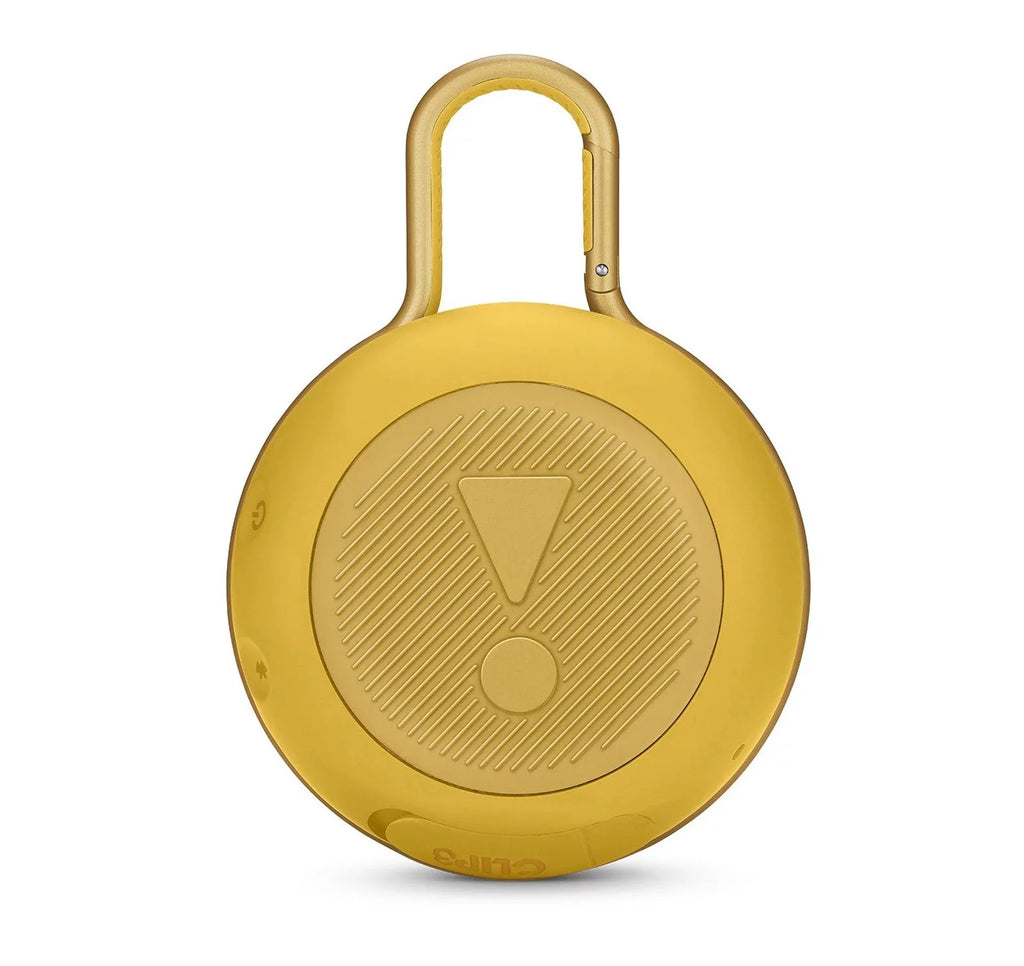 Open Box JBL Clip 3 Mustard Yellow Bluetooth Speaker