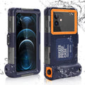 UrbanX Professional [15m/50ft] Swimming Diving Surfing Snorkeling Photo Video Waterproof Protective Case Underwater Housing for Oppo F3 Plus And all Phones Up to 6.9 Inch LCD with Lanyard