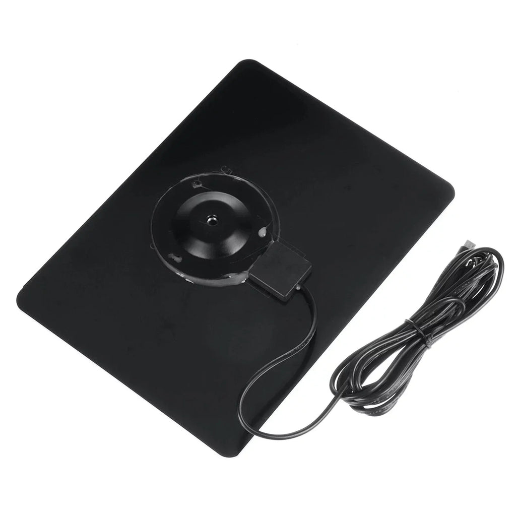Shinysix USB Solar Panel 10W 6V Monocrystal Silicon Charging PLatitudee, 360-degree Rotation, Waterproof, Wall Mounted for USB Camera