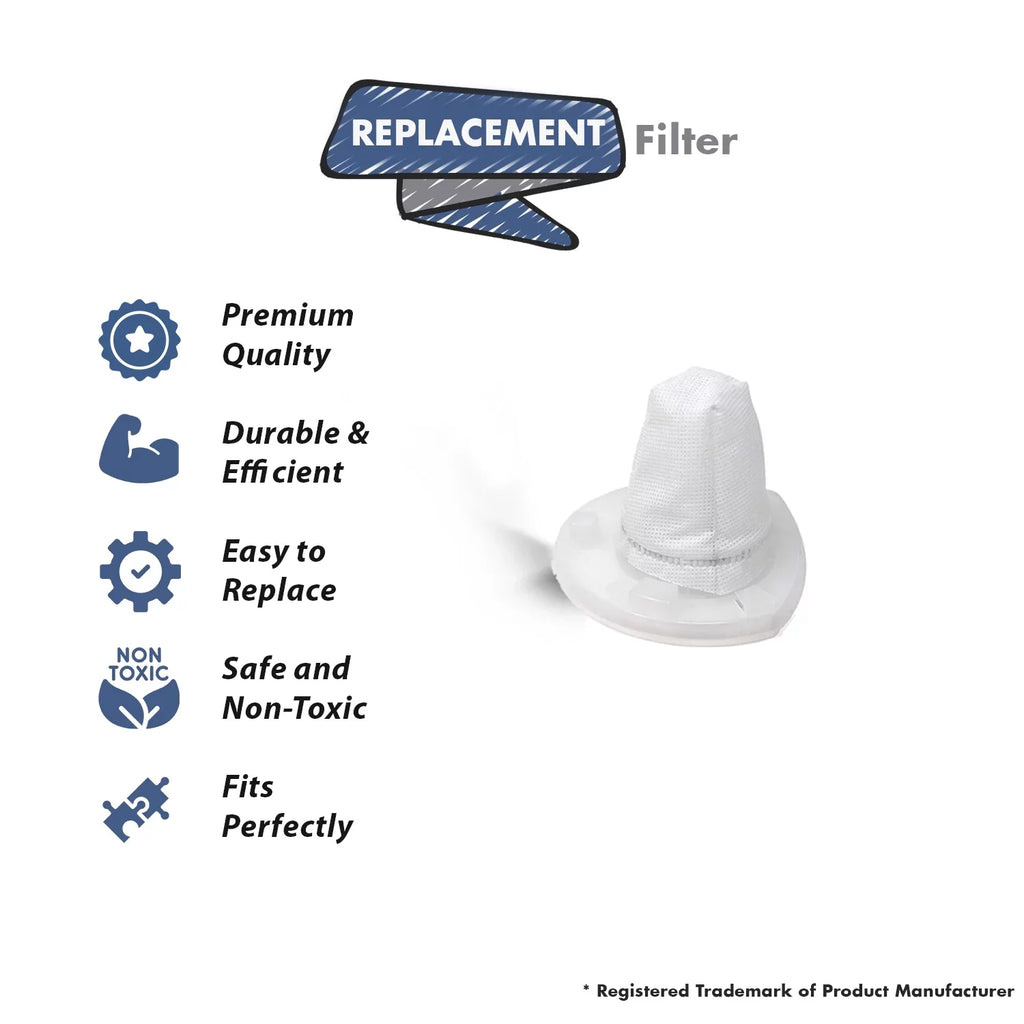 Replacement Vacuum Filters for Black & Decker CHV1410L Vacuums 10 Filters