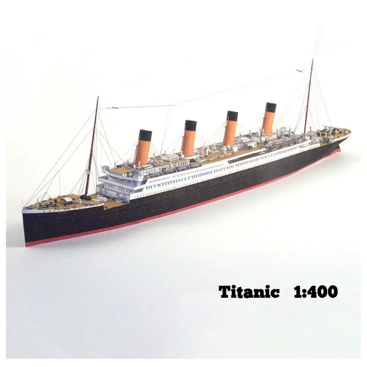 1:400 67*7CM British Titanic Cruise Paper Model Ship Model Handmade DIY Model (Unassembled Kit )