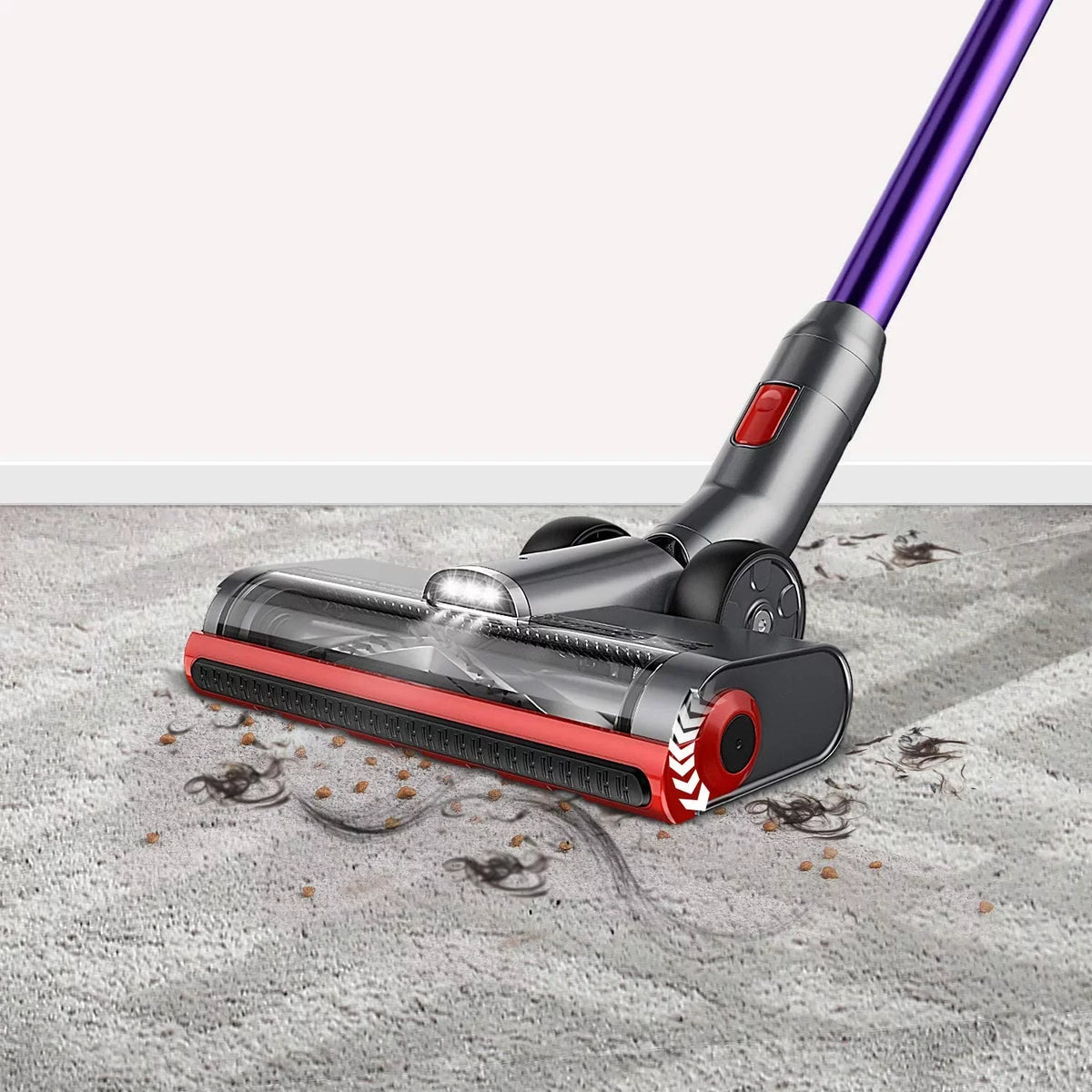 JASHEN V16 Cordless Stick Vacuum Cleaner 26kPa Suction 2500 mAh Battery 350W motor