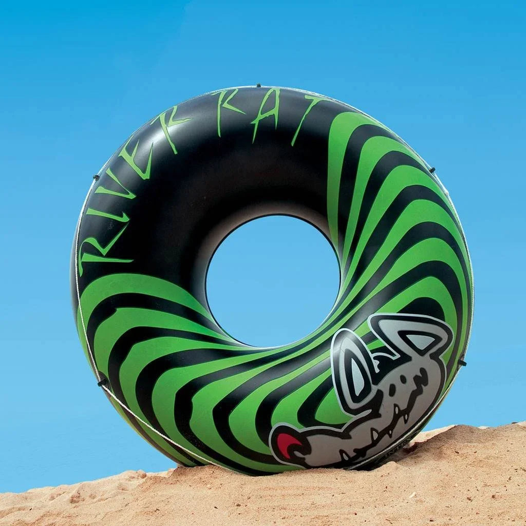 Intex River Rat 48 Inch InfLatitudeable Tube For Lake, Pool, or River (15 Pack)