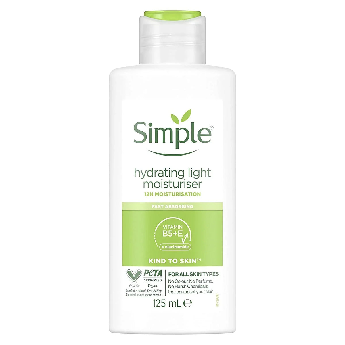 Simple Skin Hydrating Moisturizer, Facial Moisturizer For Sensitive Skin With 12 Hour Moisturization, 4.2 Ounce (Pack Of 3)
