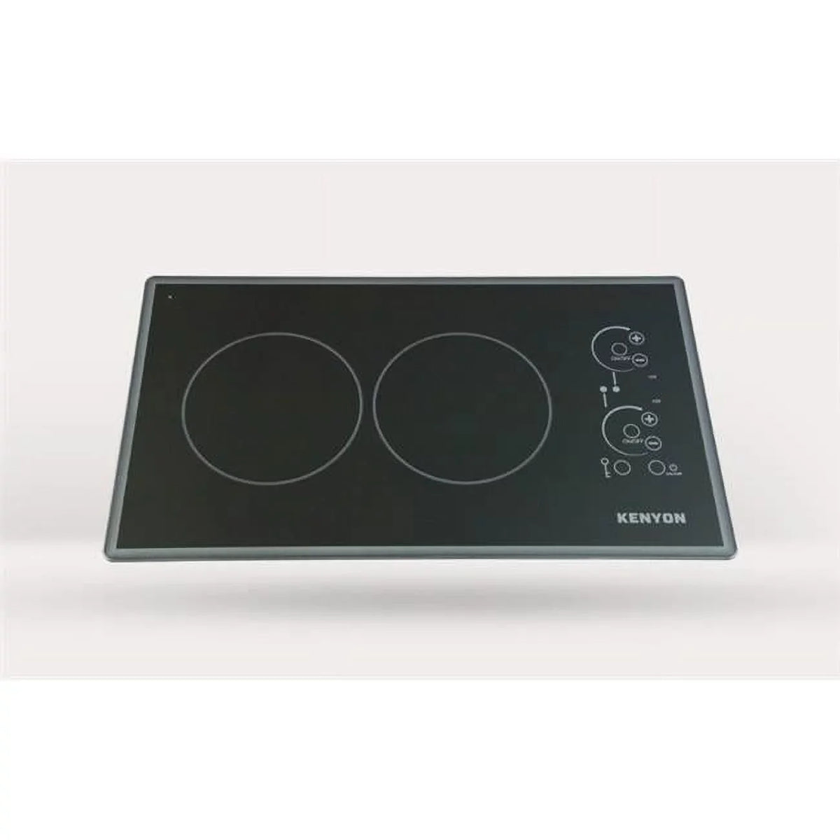Lite-Touch Q Cortez 2-burner Trimline Cooktop, black with interactive control - two 6 .5 inch 240V UL