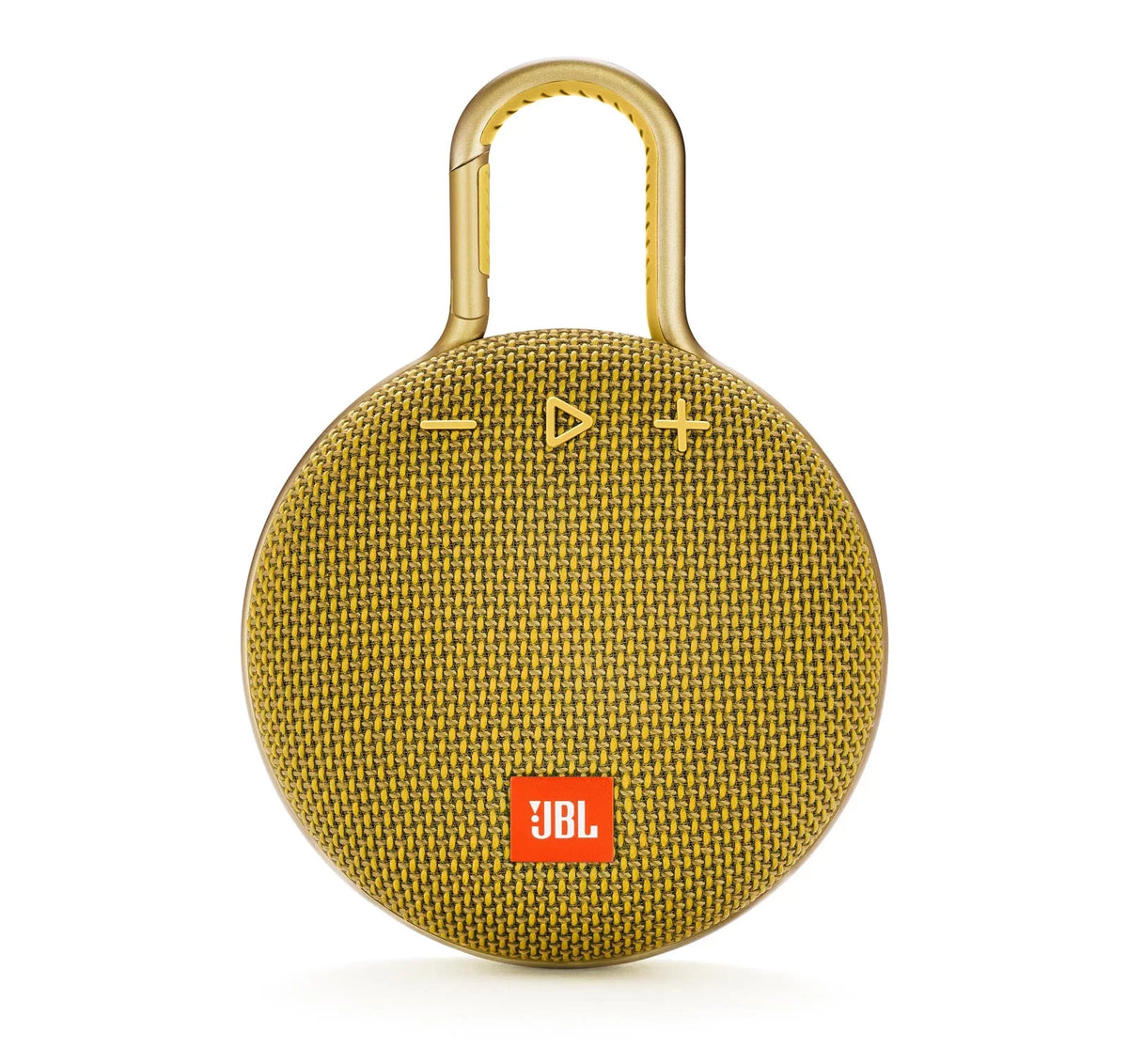 Open Box JBL Clip 3 Mustard Yellow Bluetooth Speaker