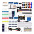 Basic Starter Breadboard, wires,Resistors, for