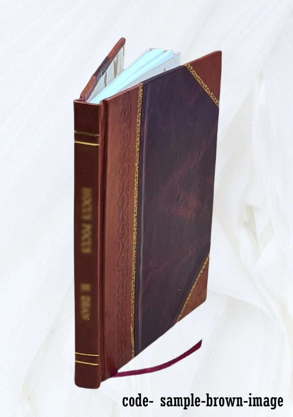 [Marathi language, 4 books] Volume v.1 1815 [Leather Bound]