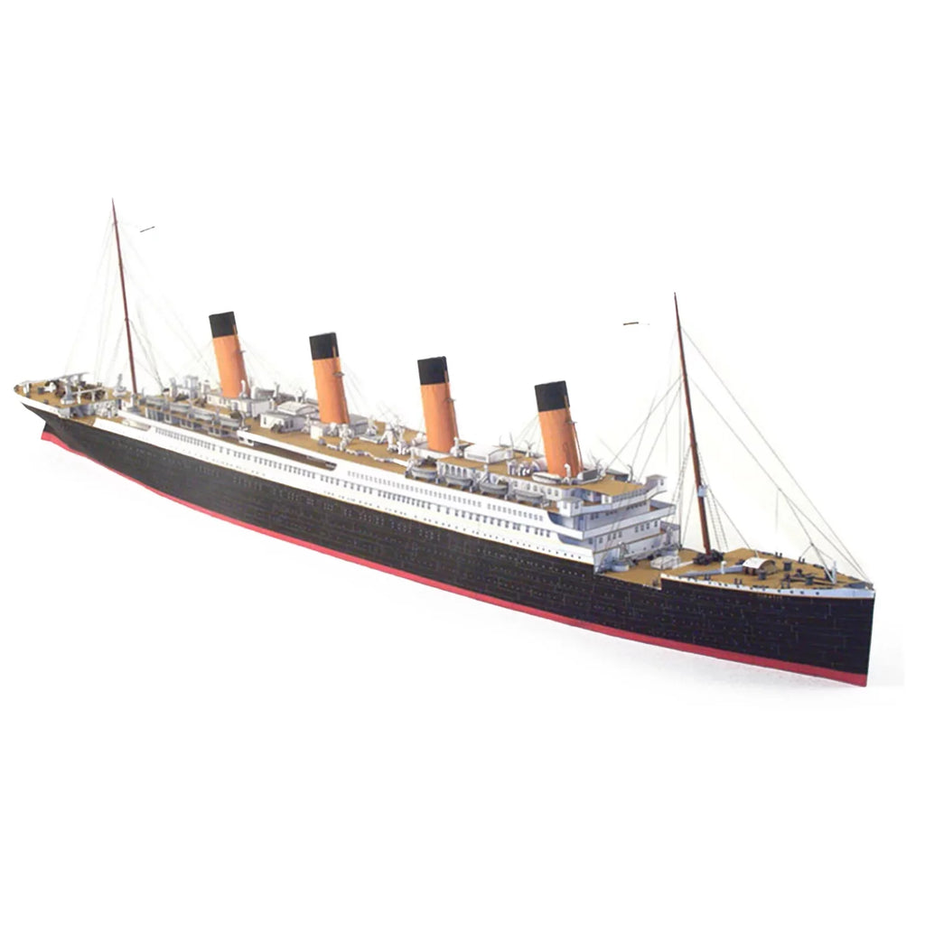 1:400 67*7CM British Titanic Cruise Paper Model Ship Model Handmade DIY Model (Unassembled Kit )